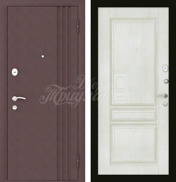 Металлическая дверь Порошок + МДФ №48 в Наро-Фоминске